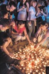 Оренбуржцы зажгли свечи памяти