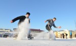 В Оренбурге заработал новый хоккейный корт!
